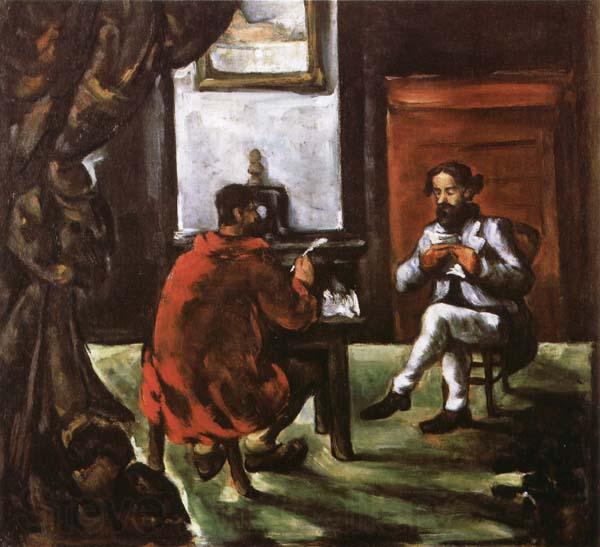 Paul Cezanne Paul Alexis Reading to Zola Germany oil painting art